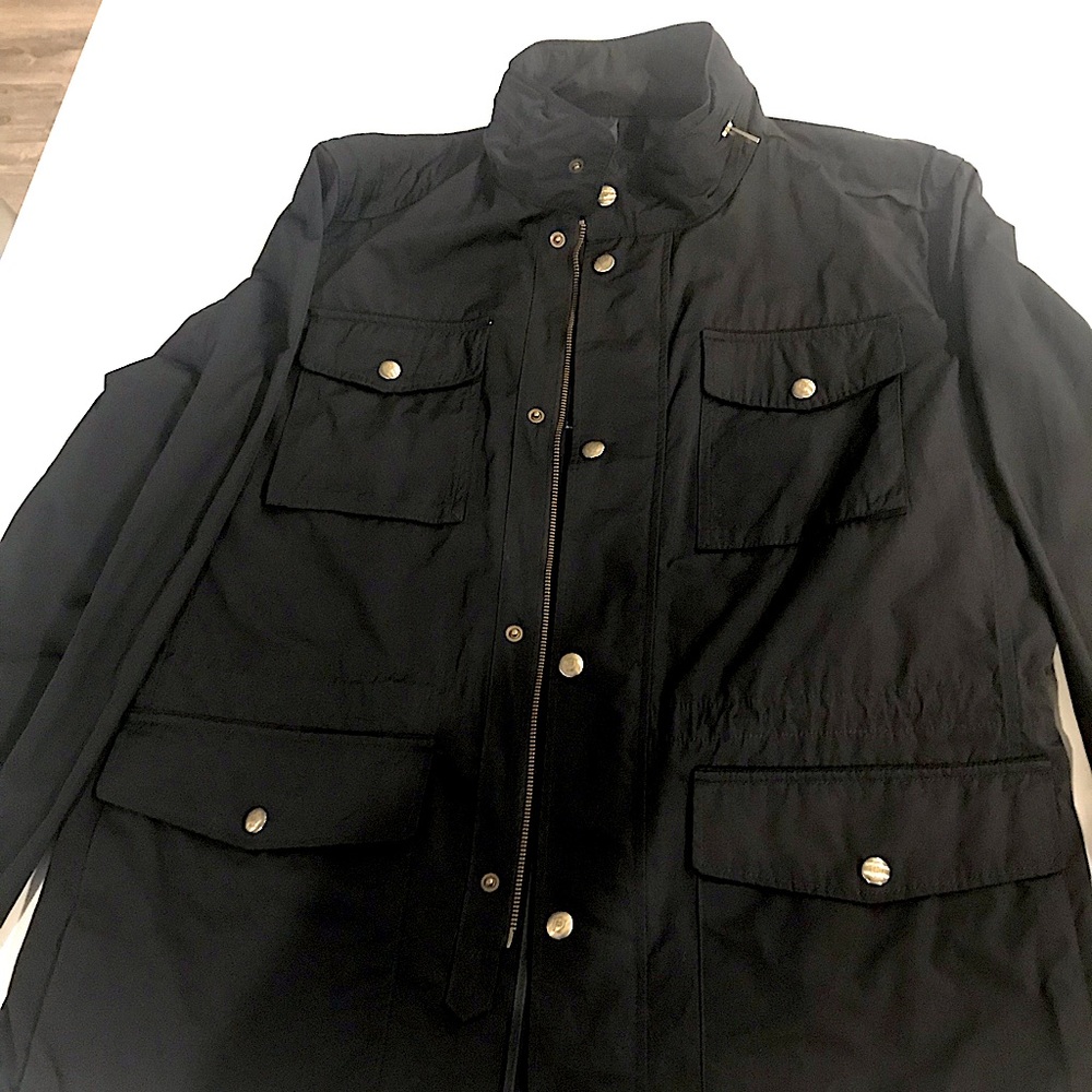 Massimo Dutti Navy Field Jacket